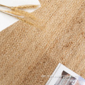 Naturfaser handgewebtes Flohred Jute Area Teppich